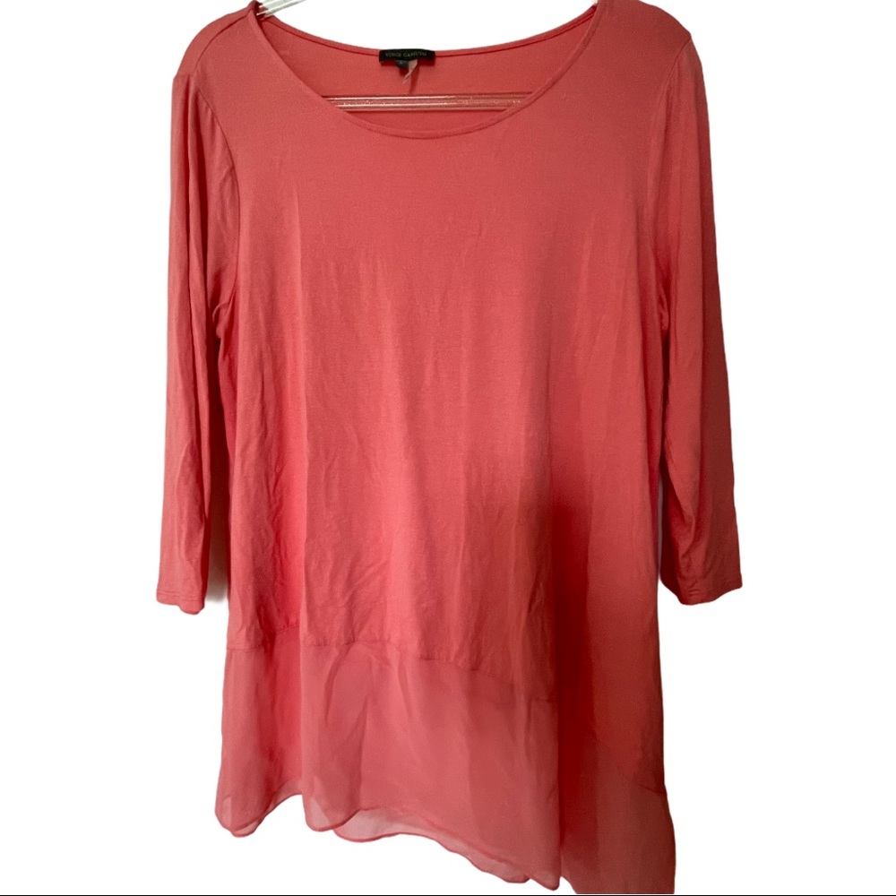 Vince Camuto Coral asymmetrical top - Picture 4 of 6